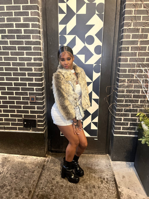 dramatic city dress - fetch