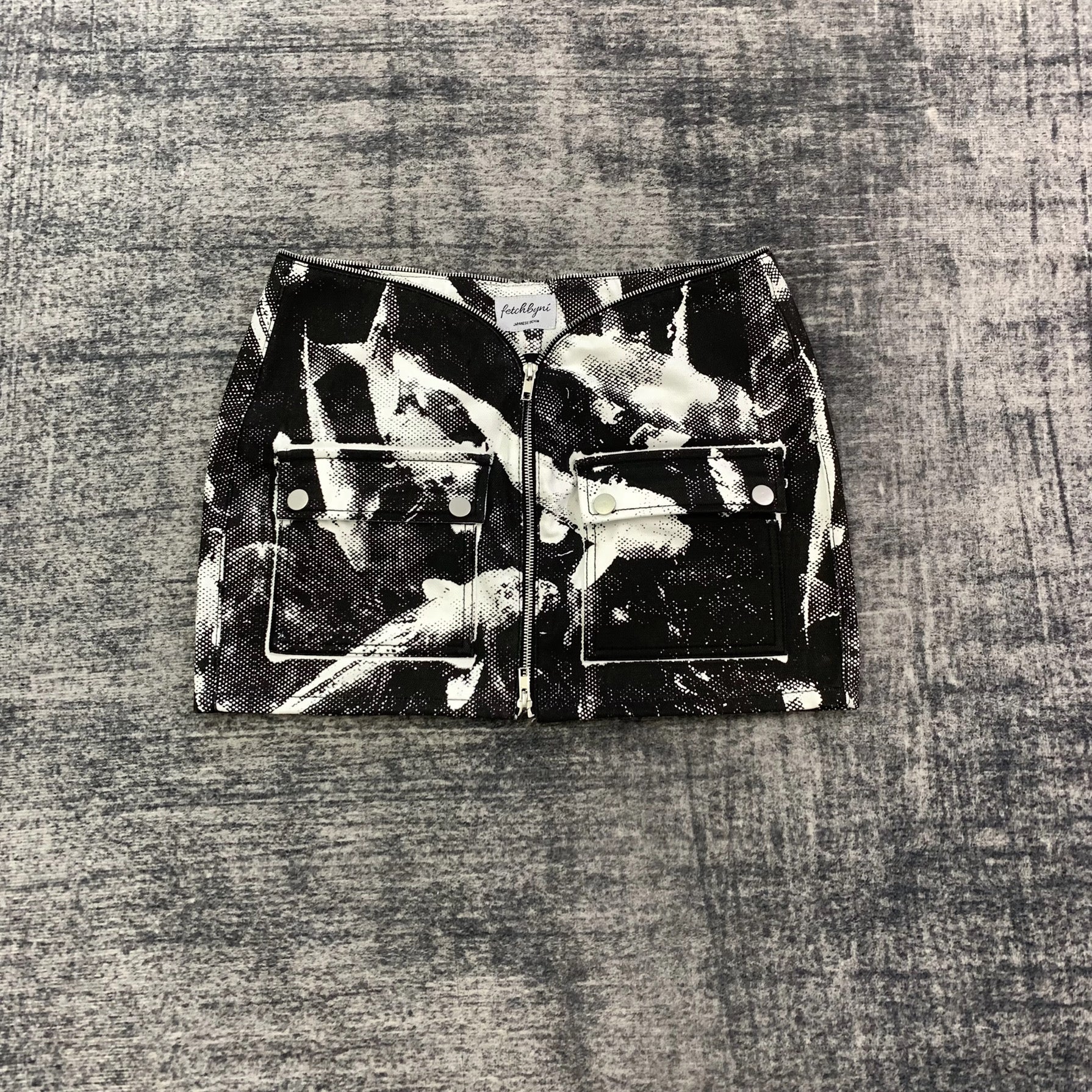 Koi Japanese Denim Skirt - fetch